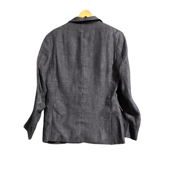 Billy Reid Archie Iconic Italian Linen Jacket  40L - Picture 12 of 13